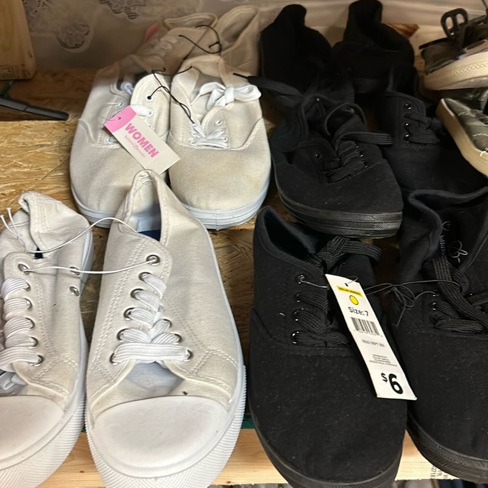 Shoes different sizes